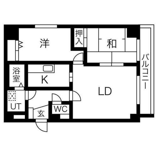 ピュアコート北33条の間取り