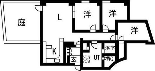 ノルド山の手の間取り