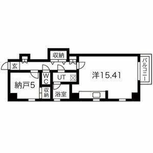 Bloom302の間取り