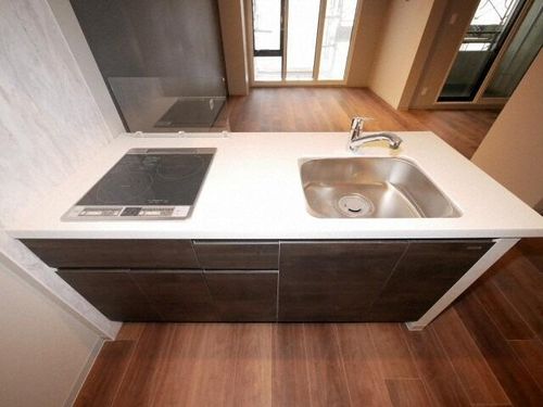 北海道札幌市中央区南六条西12丁目(マンション)の賃貸物件のキッチン