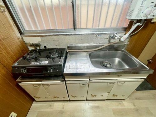 大阪府柏原市今町2丁目(一戸建)の賃貸物件のキッチン
