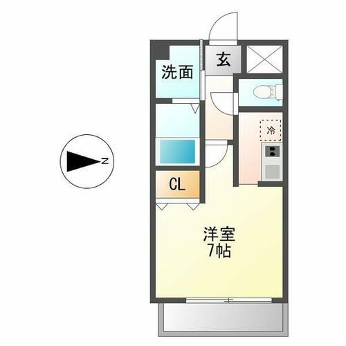 メゾン菊屋の間取り