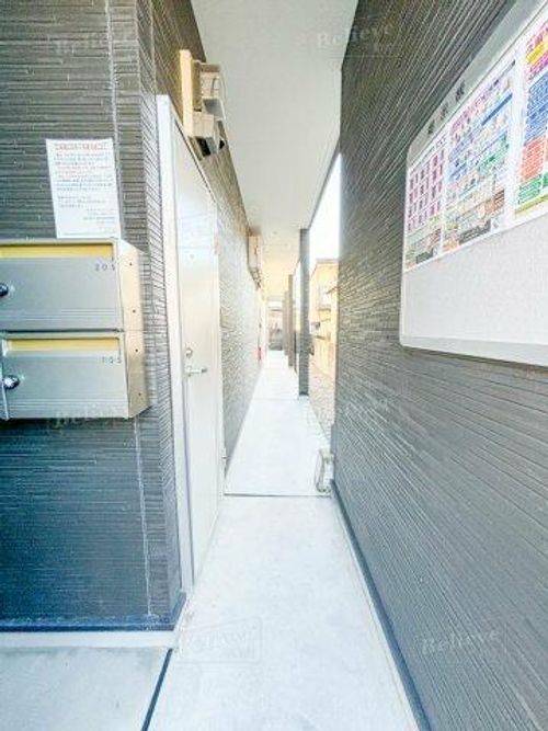 福岡県久留米市白山町(アパート)の賃貸物件の玄関