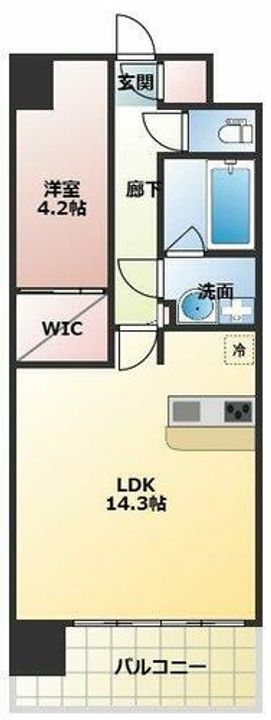 スプランディッド梅田グランノースの間取り