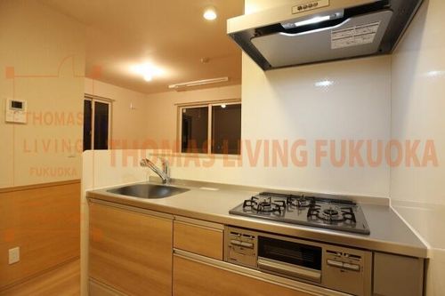 福岡県北九州市八幡西区穴生3丁目(アパート)の賃貸物件のキッチン