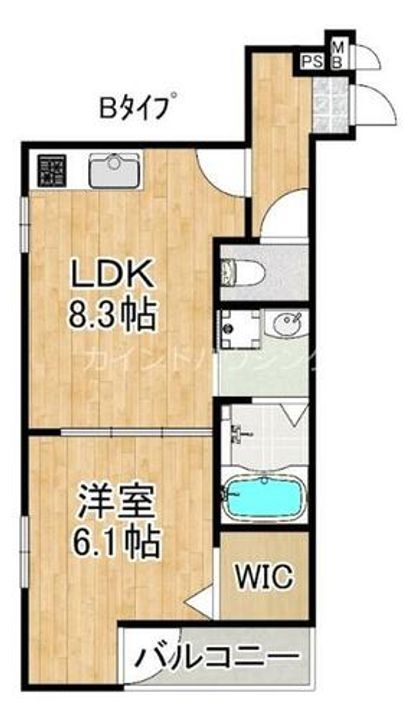 ポート フルールの間取り