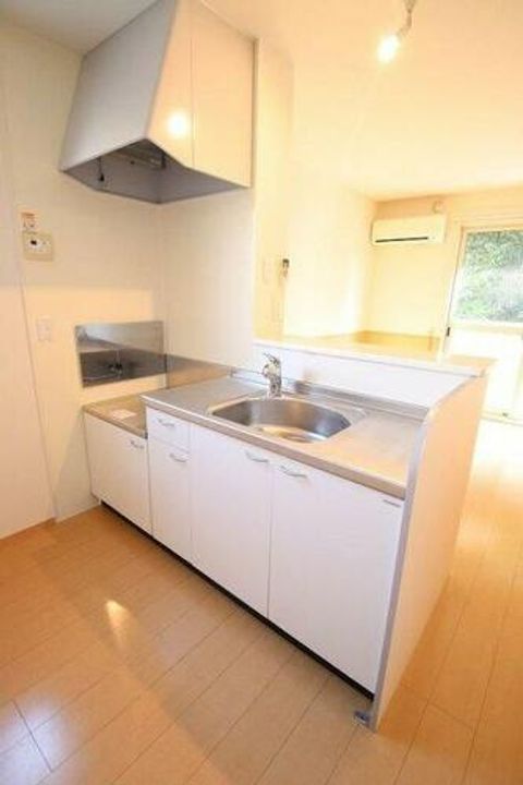福岡県久留米市国分町(アパート)の賃貸物件のキッチン