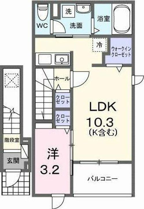 ルタン ラシックの間取り