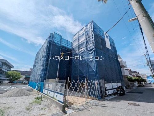 (仮)尼崎市稲葉荘1丁目新築アパートの外観