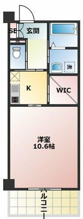 リベルテ交野の間取り