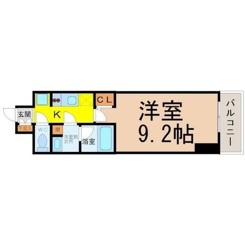 エルスタンザ徳川の間取り