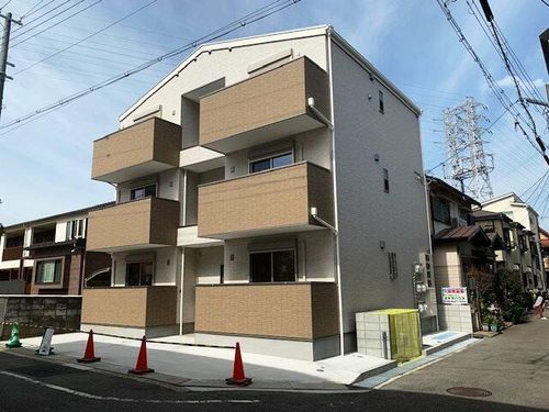 兵庫県尼崎市道意町5丁目(アパート)の賃貸物件の外観