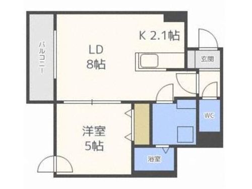 E-Horizon北円山の間取り