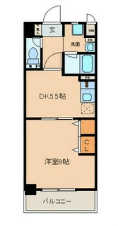 太閤通マンションの間取り