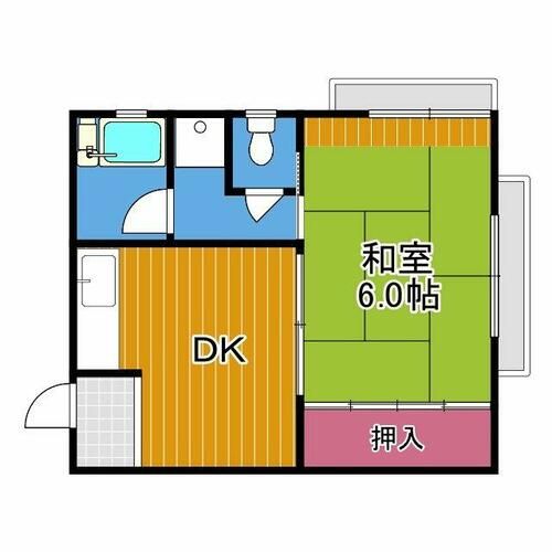 木下ビルの間取り