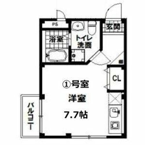 イーストフォレスト枚岡駅前の間取り