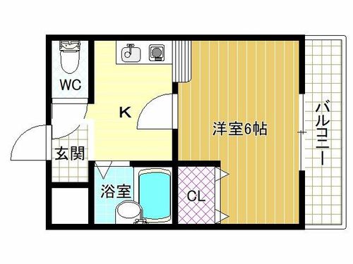 シャルムコートの間取り