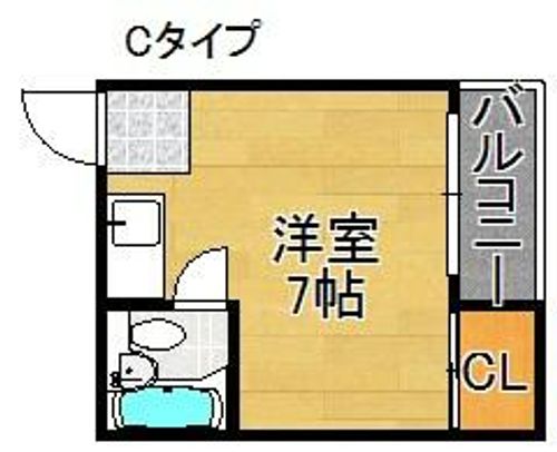 ロイヤル遠里小野の間取り