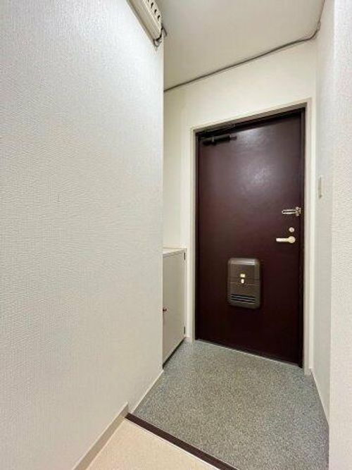 大阪府藤井寺市沢田2丁目(マンション)の賃貸物件の玄関