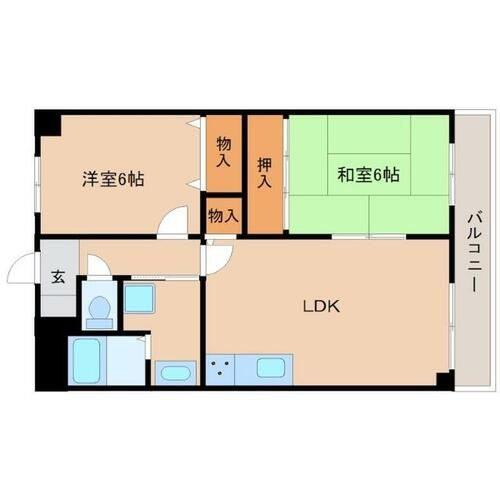 パティオ2の間取り