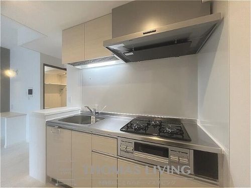 福岡県北九州市若松区童子丸1丁目(マンション)の賃貸物件のキッチン