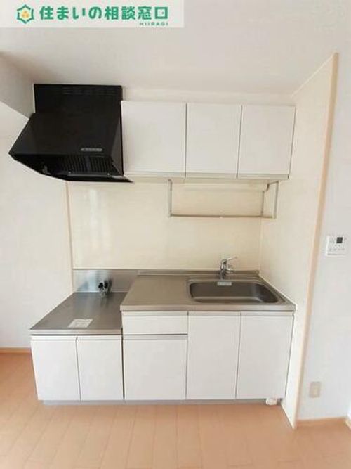 愛知県西尾市田貫1丁目(マンション)の賃貸物件のキッチン