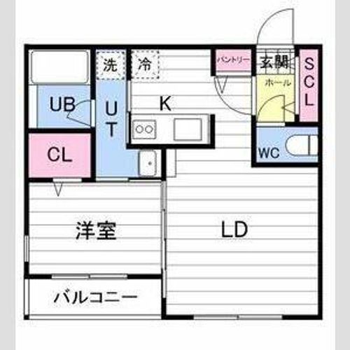 CARRERA栄通の間取り
