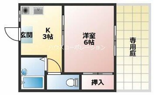 パシフィック塚口の間取り