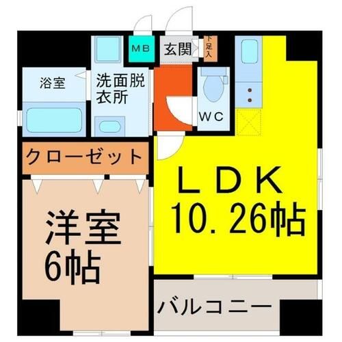 YOSHINO SQUARE(ヨシノスクエア)の間取り