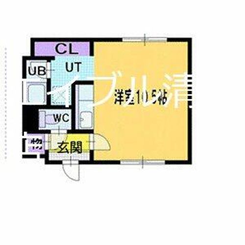 センタービレッジ8212-Dの間取り