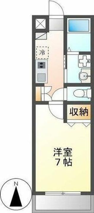 スタシオン泉の間取り