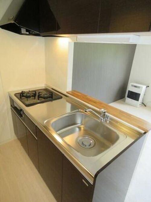 北海道札幌市中央区南十五条西1丁目(マンション)の賃貸物件のキッチン