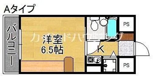 アニメイト大阪の間取り