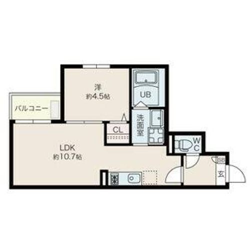 Jack koshinⅢの間取り