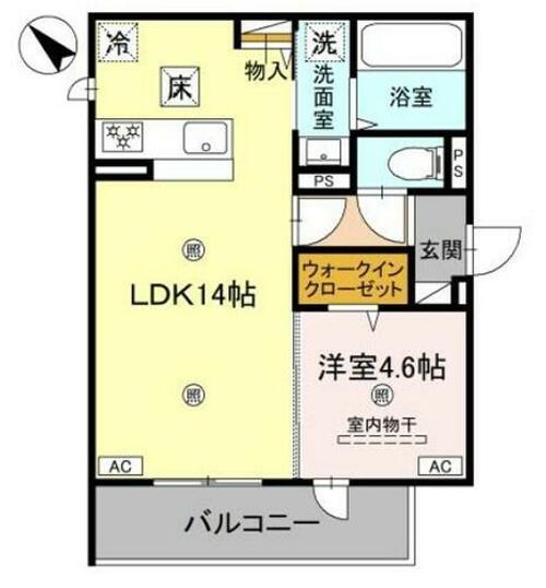 LaMaison大池町の間取り