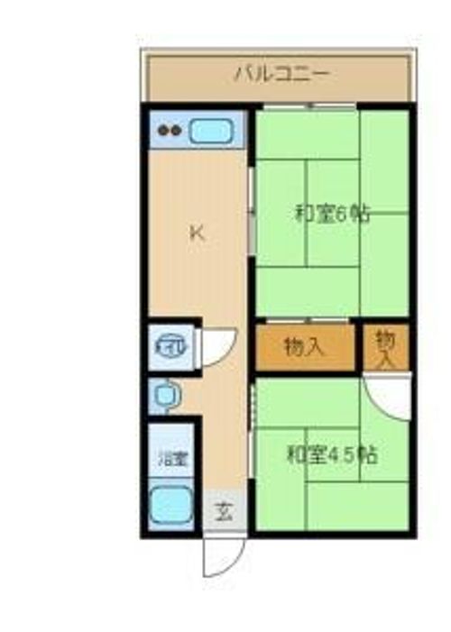 川口マンションの間取り