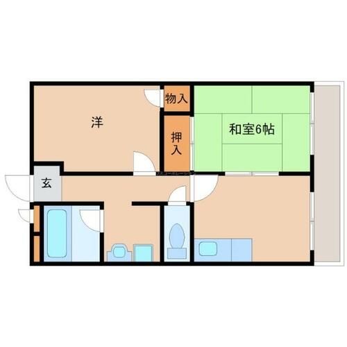 山栄ビルの間取り