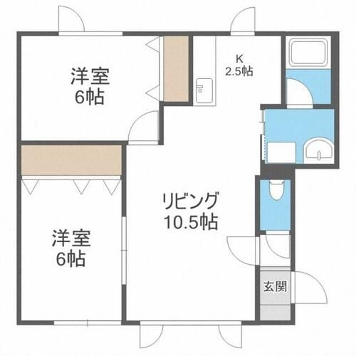 マンションYUの間取り