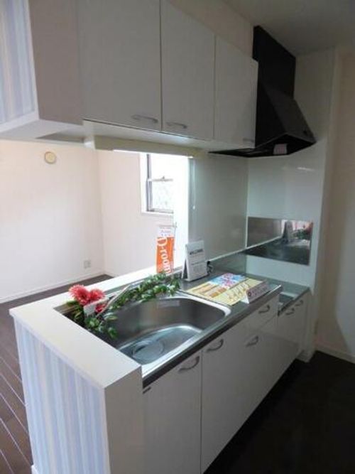 大阪府堺市南区和田東(アパート)の賃貸物件のキッチン