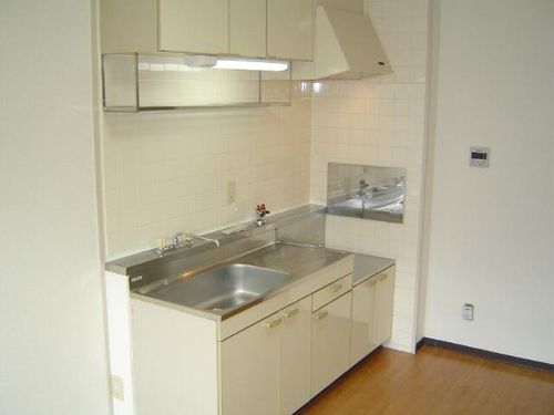 京都府久世郡久御山町佐古外屋敷(マンション)の賃貸物件のキッチン