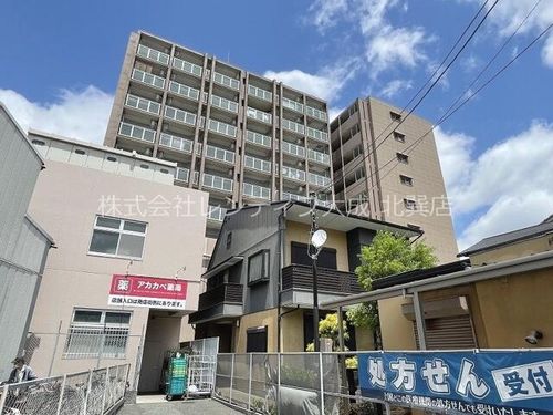 大阪府東大阪市足代1丁目(マンション)の賃貸物件の外観