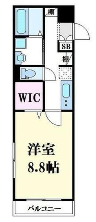 MISTRAL千代田町の間取り