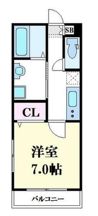 MISTRAL千代田町の間取り