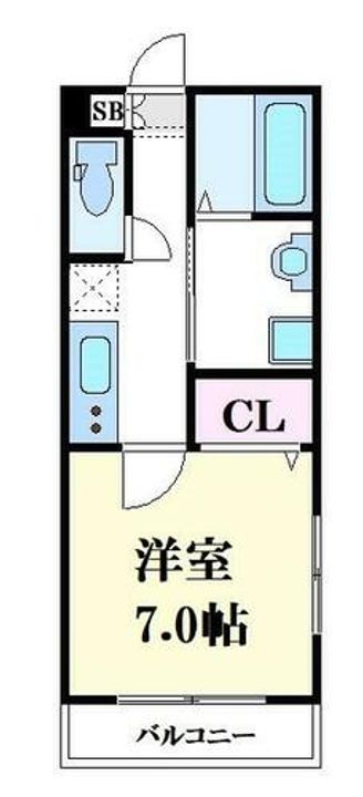 MISTRAL千代田町の間取り