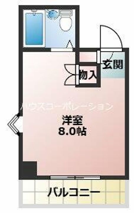 トレンディ立花の間取り