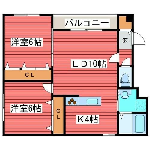 グランメールシュシュの間取り