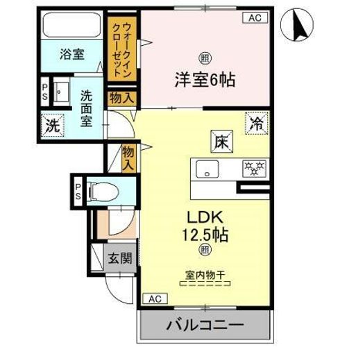 ルグラン亀山の間取り