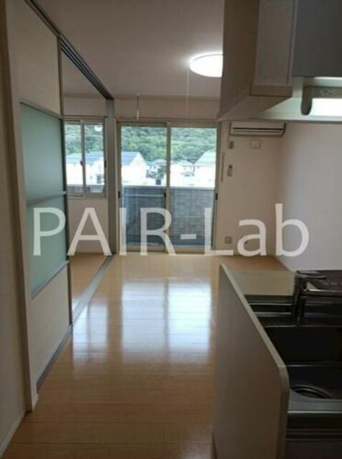 セジュール東阿保 B棟の居間