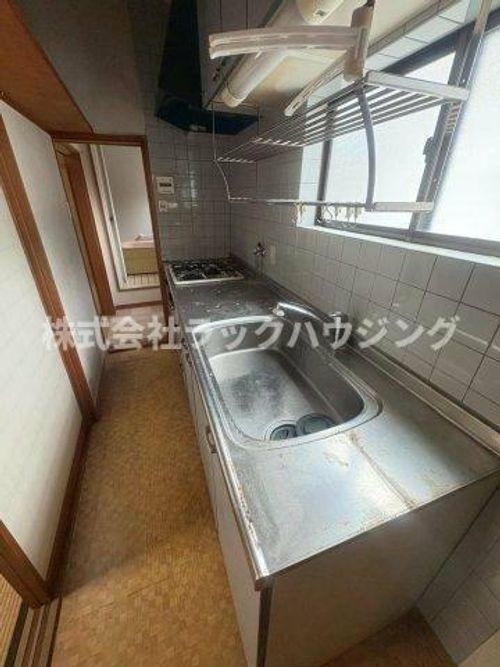 大阪府大阪市城東区野江1丁目(一戸建)の賃貸物件のキッチン
