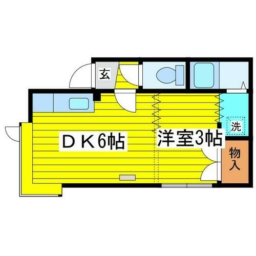 サンコート北18条203の間取り